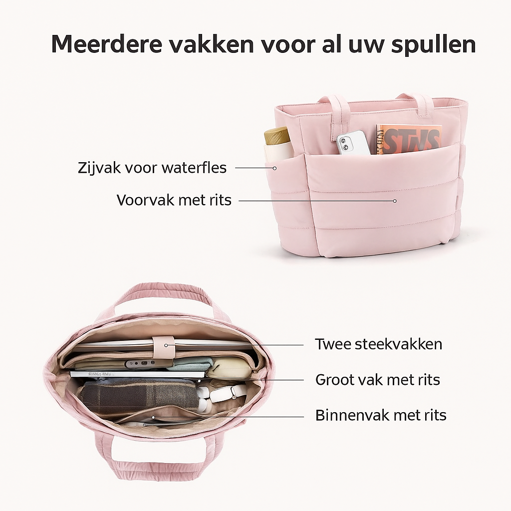 DraagMeega Luksus Daglekkse – Lett, Polstret & Allsidig for Hverdag | Luvikno