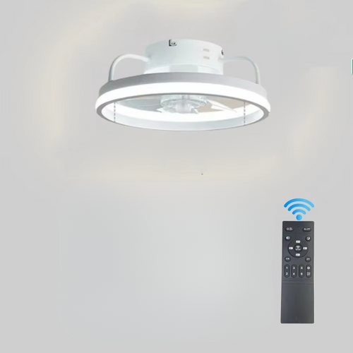 55W Multifunksjonell Takvifte med LED-lampe og Fjernkontroll Luvikno