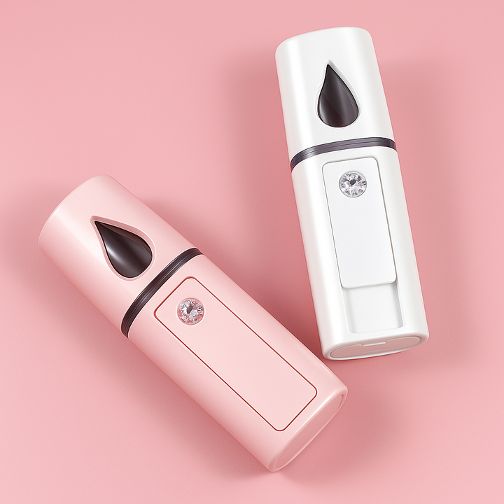 Dyp Hydrering Nano Mist – USB-ladbar Håndholdt – Reiseliv & Hjemmeskincare Luvikno