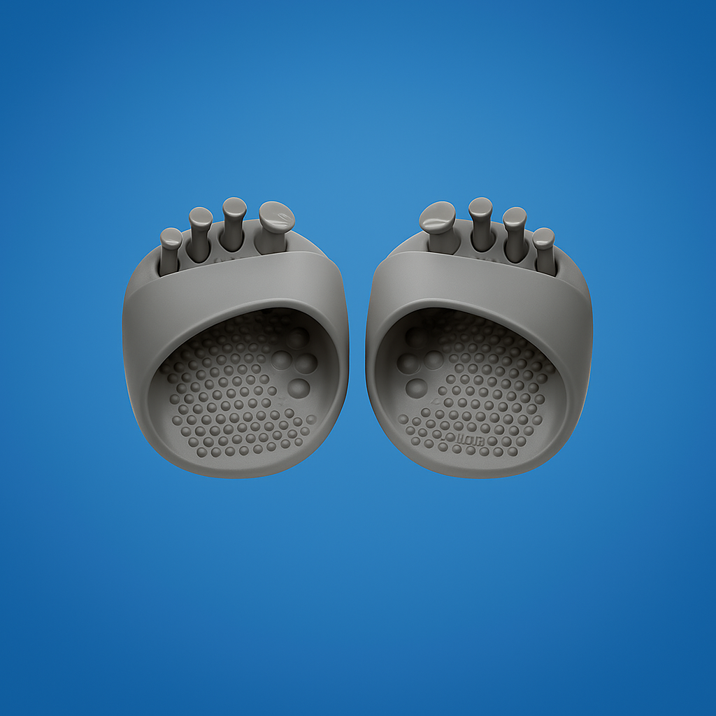 Toe Separator Design – Non-Slip Sole – Fot smerte lindring & Holdningsstøtte Luvikno