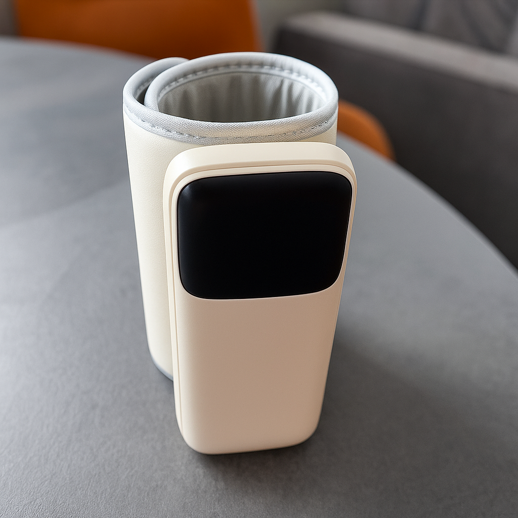 USB-oppladbar med LED-skjerm – Spillfri kompakt design – Reise- og på-farten foreldre Luvikno
