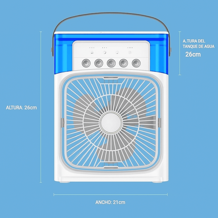 Mini Ice Mist Super Fan Portable | Luvikno