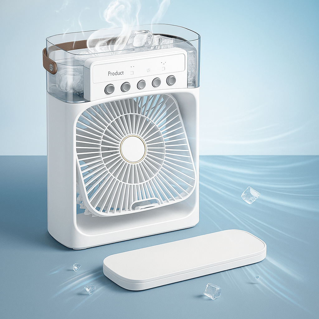 Mini Ice Mist Super Fan Portable | Luvikno