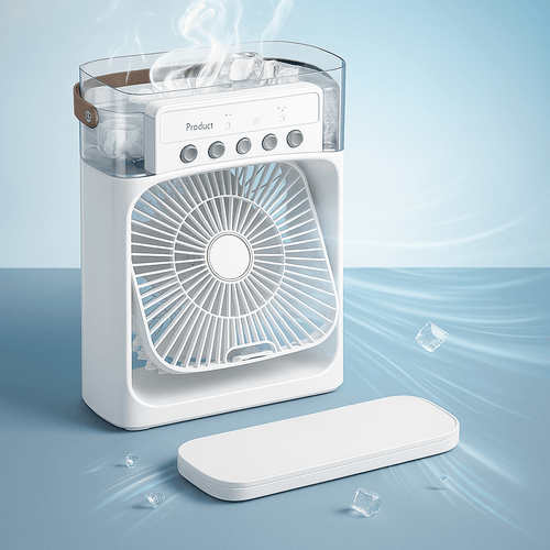 Mini Ice Mist Super Fan Portable | Luvikno