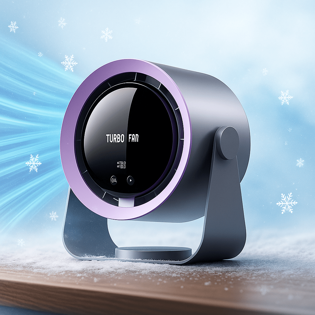Blade-less Turbo Fan LED Quiet | Luvikno