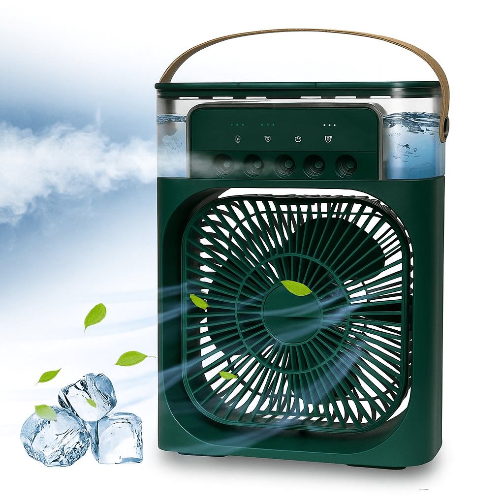 Mini Ice Nebula Vifte 2-i-1 Bærbar | Luvikno