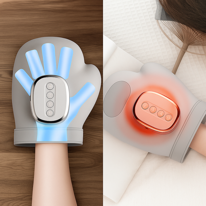 Varmeavlastningsenhet – Trådløs USB-oppladbar – Ideell for karpaltunnelsyndrom Luvikno