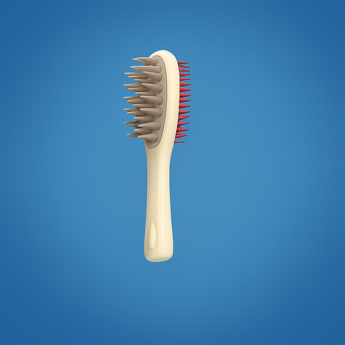 Sided Shampoo Brush – Silikon Hodebunnsmassasje – Dyp Rensing for Fet Hår & Følsom Hodebunn Luvikno