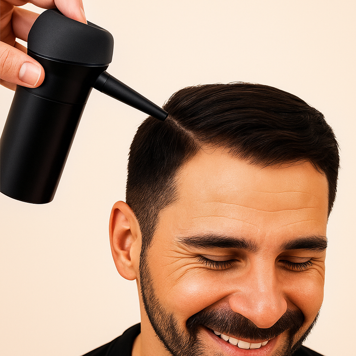 Precision Dyse Pumpe – Fin Spray Kontroll – Rask Naturlig Dekning for Tynnende Hår Luvikno