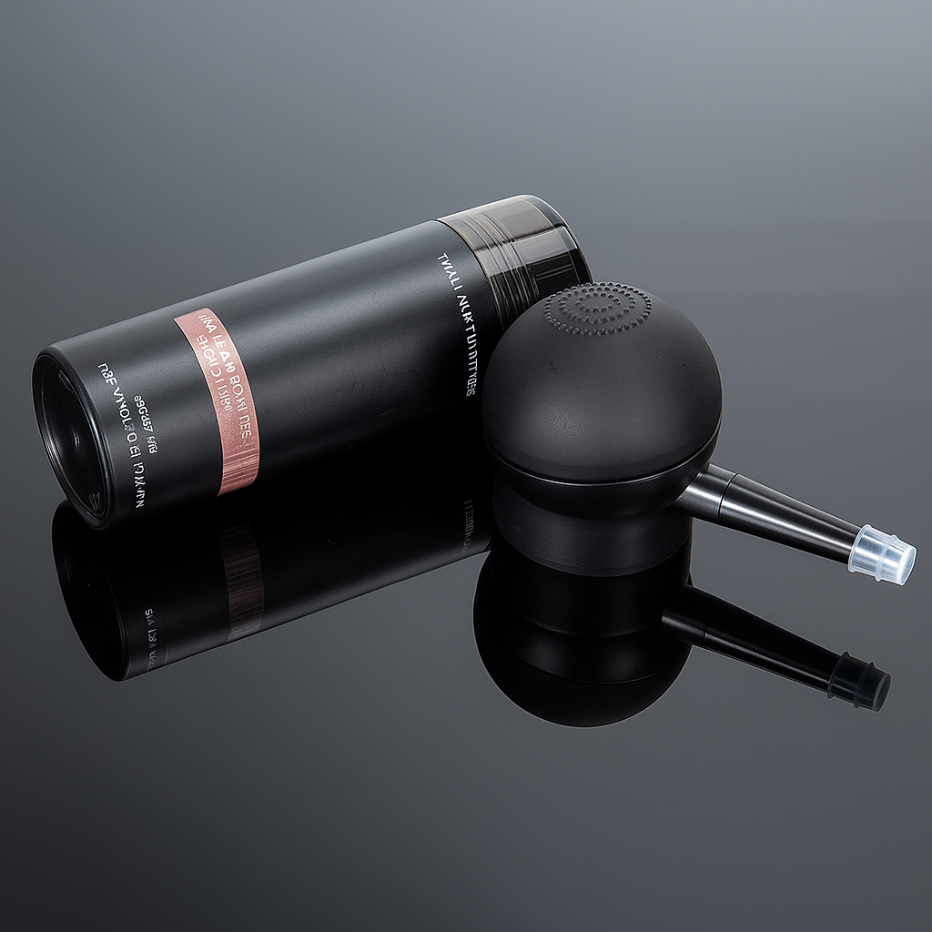 Precision Dyse Pumpe – Fin Spray Kontroll – Rask Naturlig Dekning for Tynnende Hår Luvikno