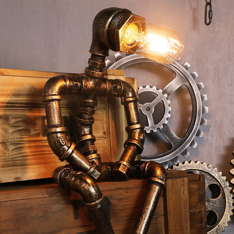 Luvikno | RoboLight: Futuristisk Soveroms Lampe med Oppbevaring