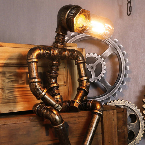 Luvikno | RoboLight: Futuristisk Soveroms Lampe med Oppbevaring
