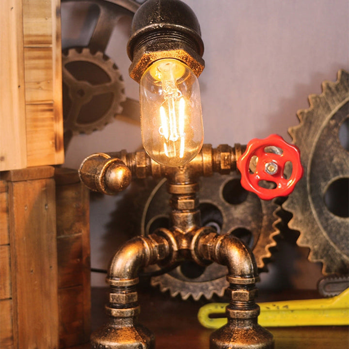 Luvikno | RoboLight: Futuristisk Soveroms Lampe med Oppbevaring