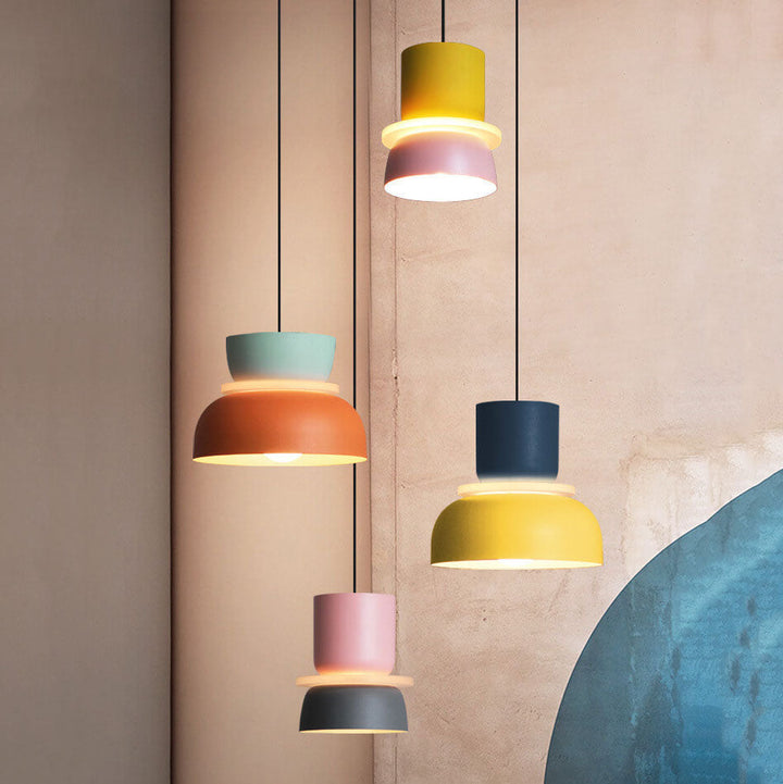 Luvikno | Nordisk Fargerik Makron 1 Lyskilde LED Pendellampe