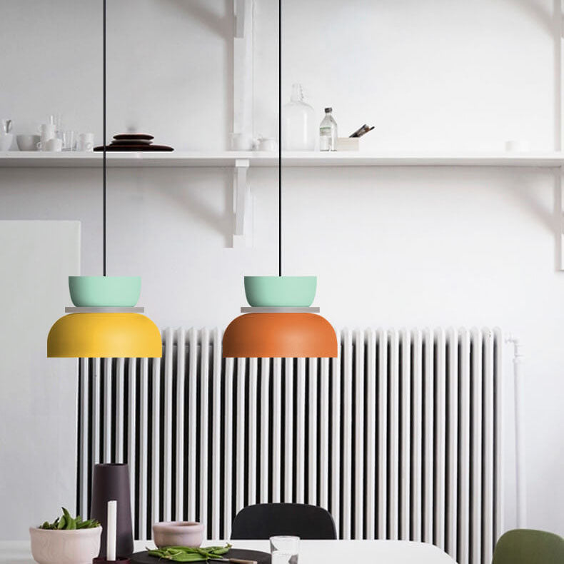 Luvikno | Nordisk Fargerik Makron 1 Lyskilde LED Pendellampe