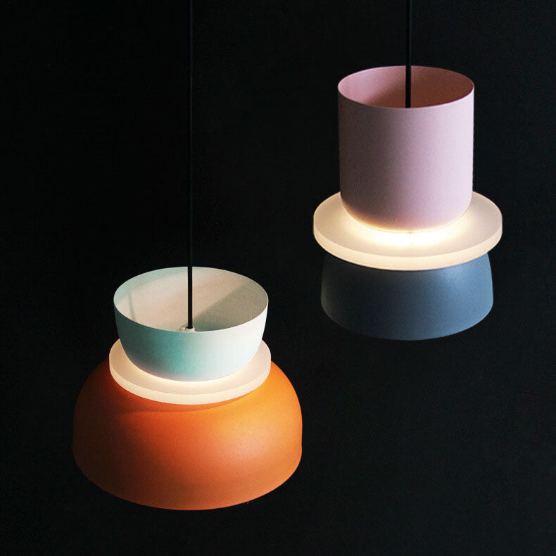 Luvikno | Nordisk Fargerik Makron 1 Lyskilde LED Pendellampe