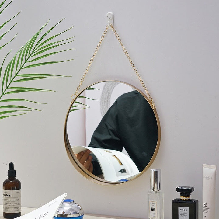 Metal Smidd Jern Badkamer Veggspeil | Luvikno