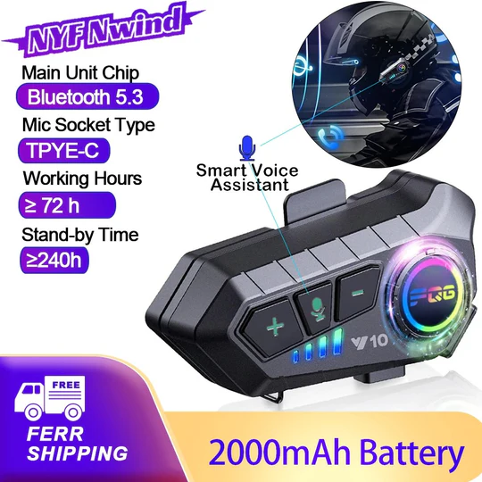 Bluetooth For Motorcycle Helmet Luvikno