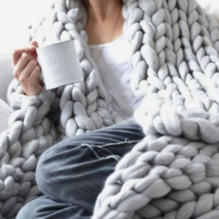 WinterVibe DIY Teppe - Unikt og Komfortabelt for Vinteren Luvikno