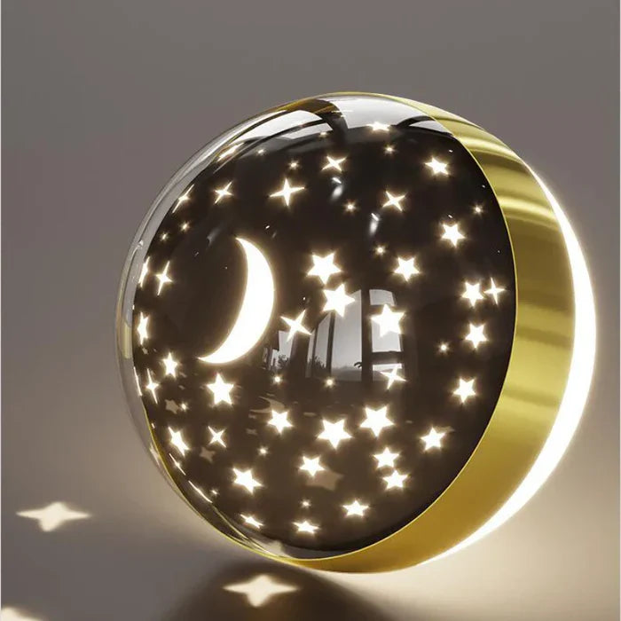 Vegglampe for barnerom - GlowNest | Luvikno