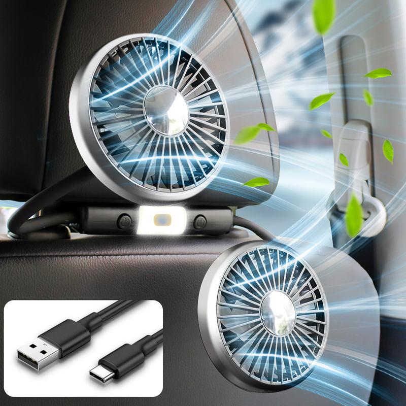 Summer Dual-Head USB Slangevifte | Luvikno