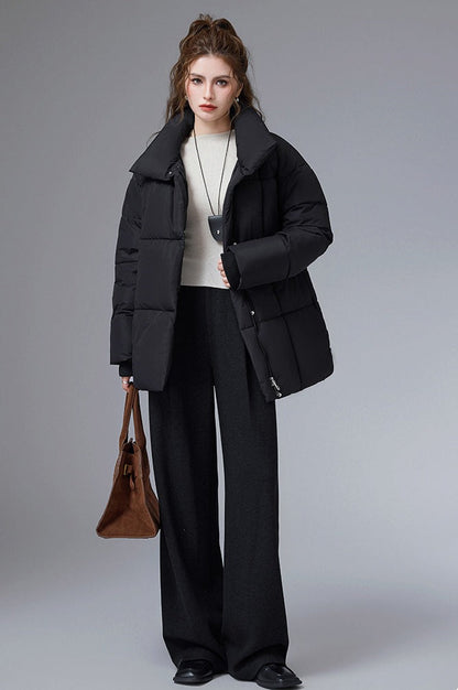 Luvik | Vapaa-ajan Lyhyt Puuvillapufferitakki