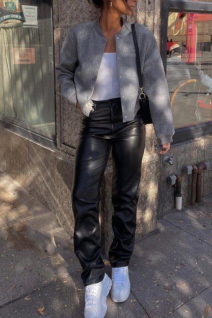 Luvik | Baseball-paita rento, huoleton Cardigan-takki