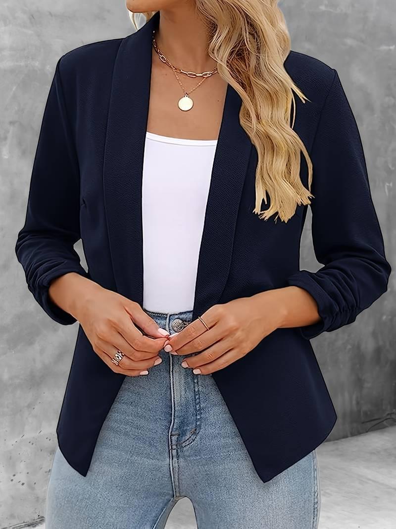 Luvik | Stilig Blazer med Åpen Front