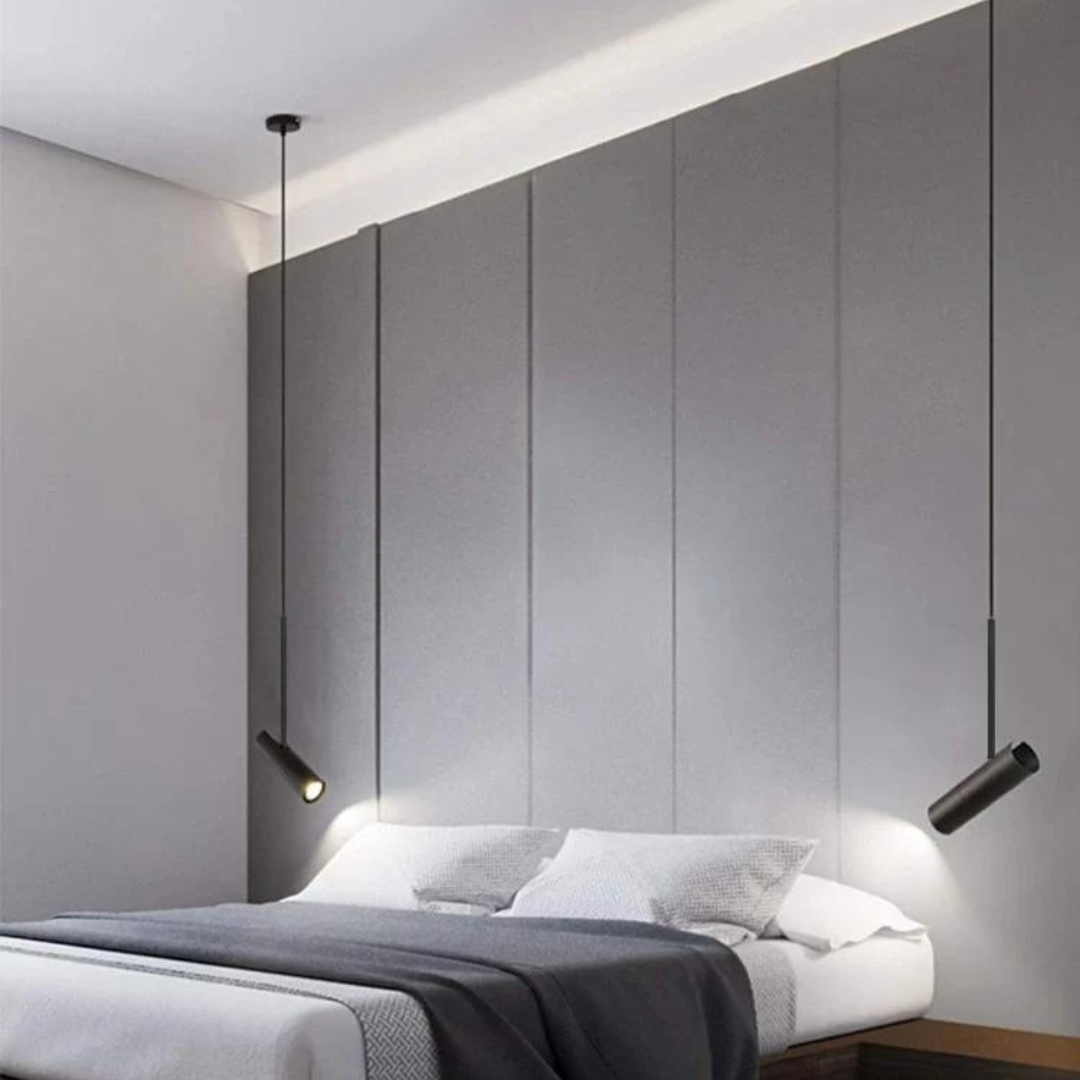Luvikno | Elegant LED Pendellampe for Stemningsfulle Soverom – 15m²