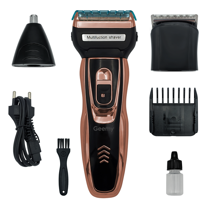 ProCare 3-i-1 Trimmer – Trådløs Skjeggtrimmer, Nesehårtrimmer og Barbermaskin | Luvikno