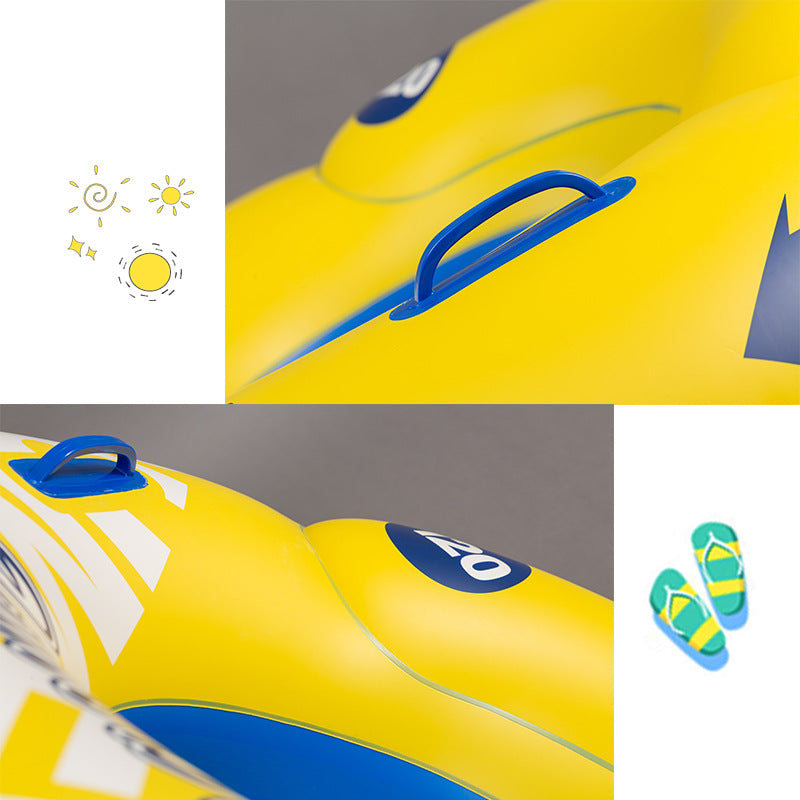 Unisex oppustbar svømmering med praktiske håndtak Luvikno