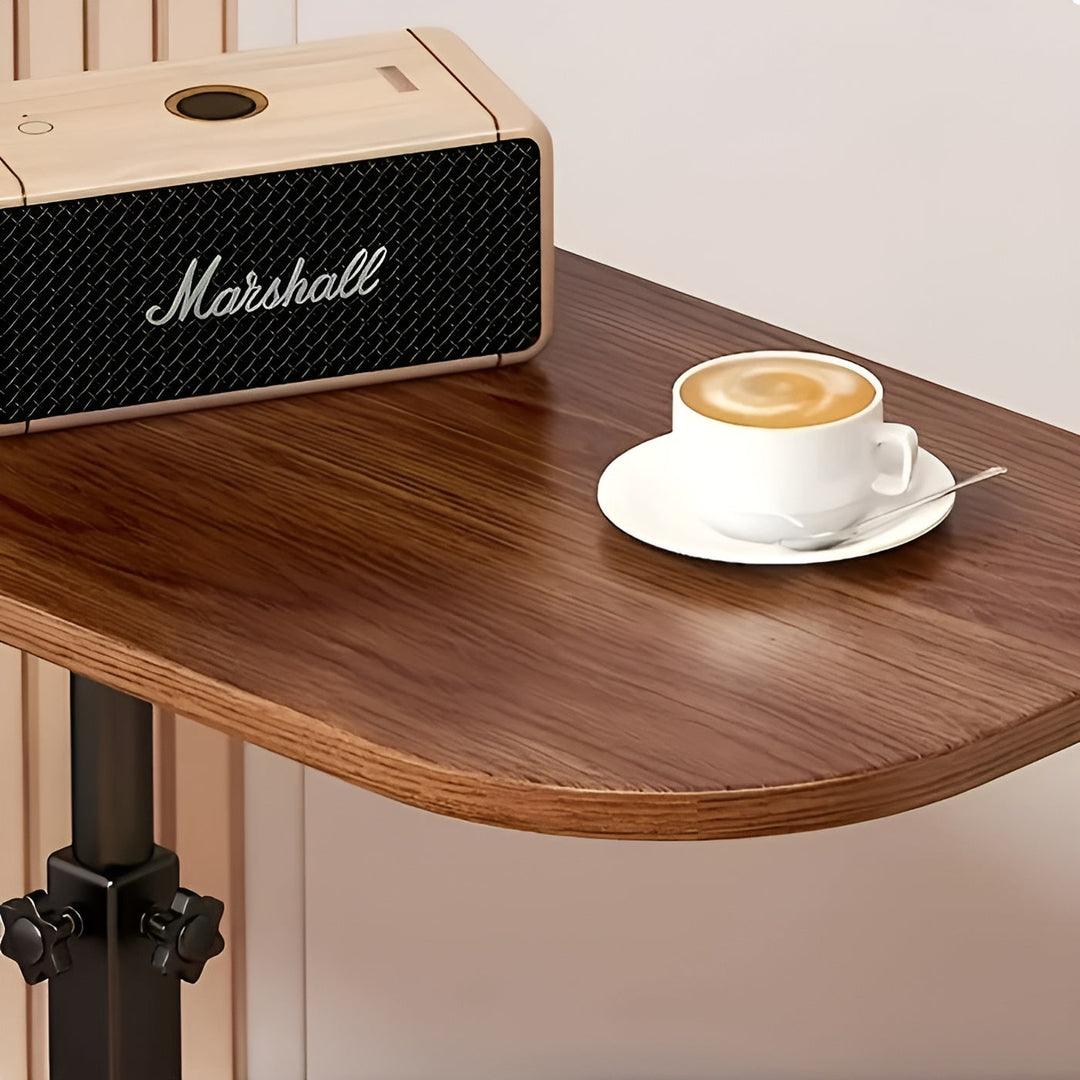 Justerbart Sidebord – Praktisk og Plassbesparende | Perfekt for Sofa og Seng | Luvikno