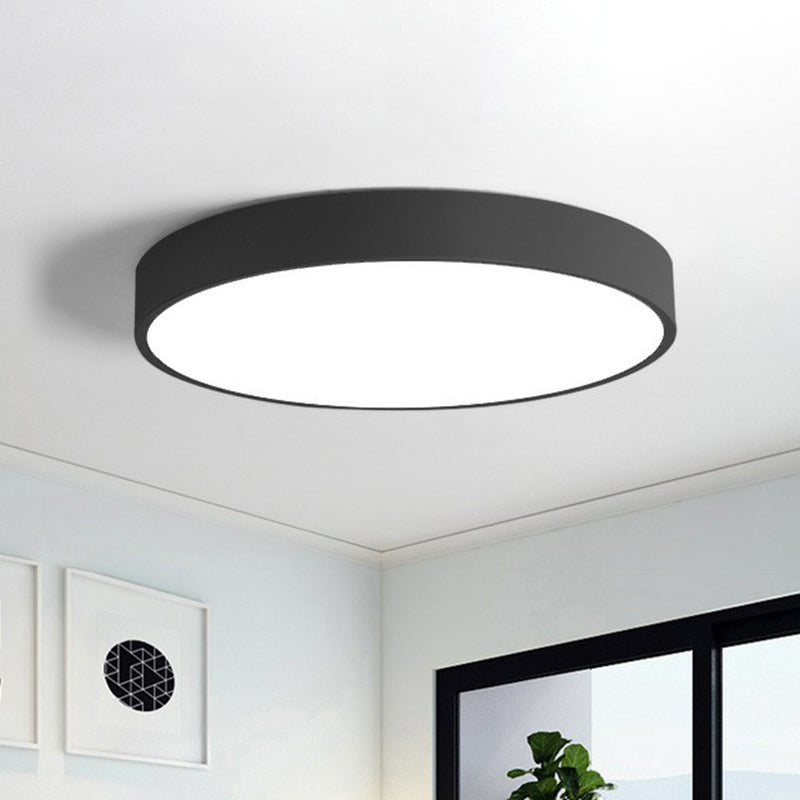 Moderne Ultra-Tyn LED Taklampe - Skandinavisk Stil for Soverom og Stue | Luvikno