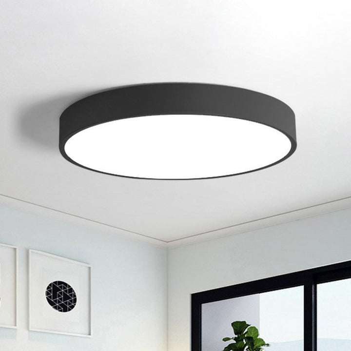 Moderne Ultra-Tyn LED Taklampe - Skandinavisk Stil for Soverom og Stue | Luvikno