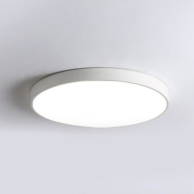 Moderne Ultra-Tyn LED Taklampe - Skandinavisk Stil for Soverom og Stue | Luvikno