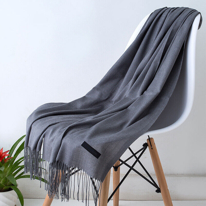 Luvikno | Edel Cashmere Skjerf Bria Stilig Lang Myk
