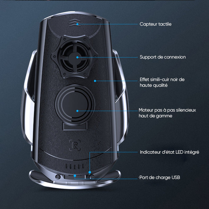 Trådløs ladning mobiltelefonstøtte | Luvikno