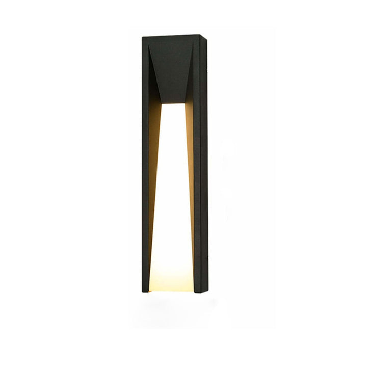 Vanntett Enkel Strip Design LED Utendørs Vegglampe | Luvikno