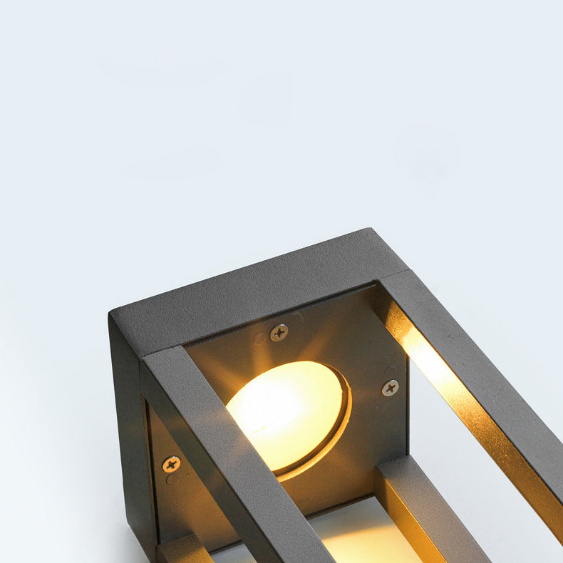 Moderne Minimalistisk Vanntett Sylinder Firkantet Aluminium LED Landskapslys For Hage | Luvikno
