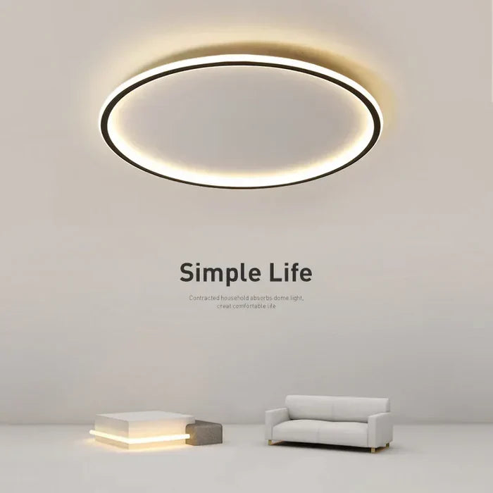 Skandinavisk Rund Taklampe - AuroraSphere | Luvikno