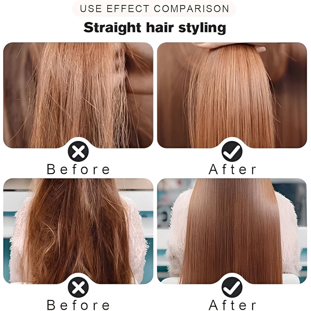 Luvikno | Glatzza Mini-Glattbørste — Silky smooth drømmehår på 60 sekunder som fanger alles blikk!