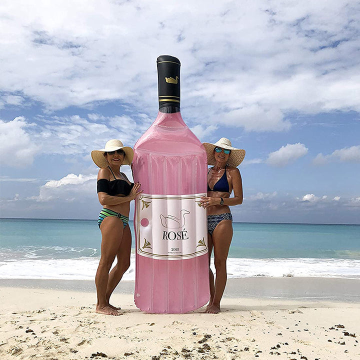 Damer Rosé vin i elegant flaske Luvikno