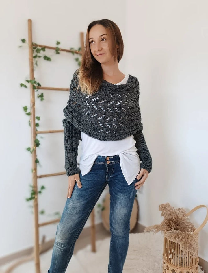 Luvik | Komfortabel strikket skjerf