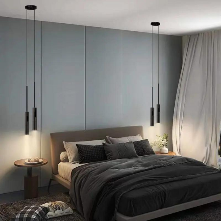 Luvikno | Elegant LED Pendellampe for Stemningsfulle Soverom – 15m²