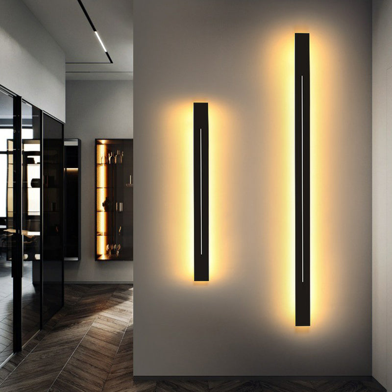 Vegglampe moderne akryl LED vegglampe Luvikno