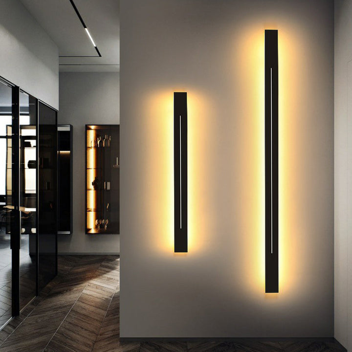 Vegglampe moderne akryl LED vegglampe Luvikno