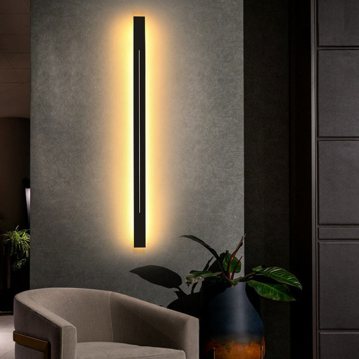 Vegglampe moderne akryl LED vegglampe Luvikno