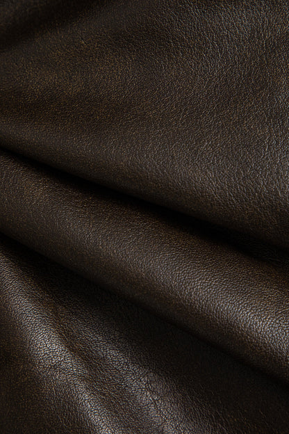 Luvik | Nahkavyö edessä päällekkäinen takki