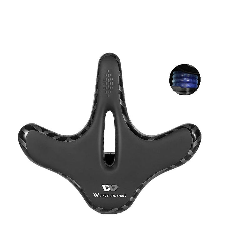 Luvikno | Komfortabel Ergonomisk Sykkelsete med Bredde Puter for Langdistanse Sykling – Kompatibel med MTB, E-Sykler og Mer