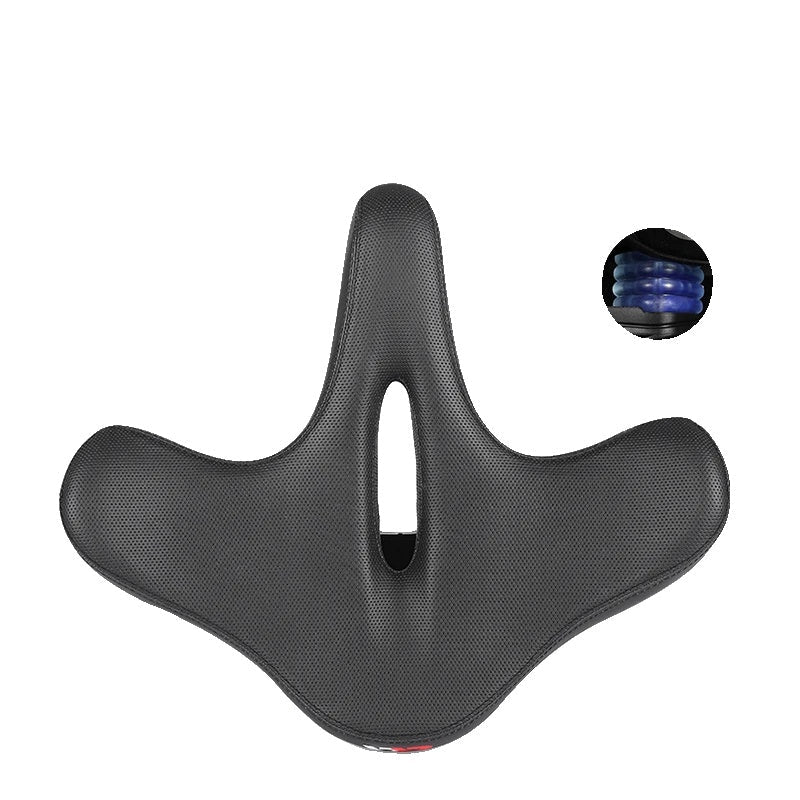 Luvikno | Komfortabel Ergonomisk Sykkelsete med Bredde Puter for Langdistanse Sykling – Kompatibel med MTB, E-Sykler og Mer